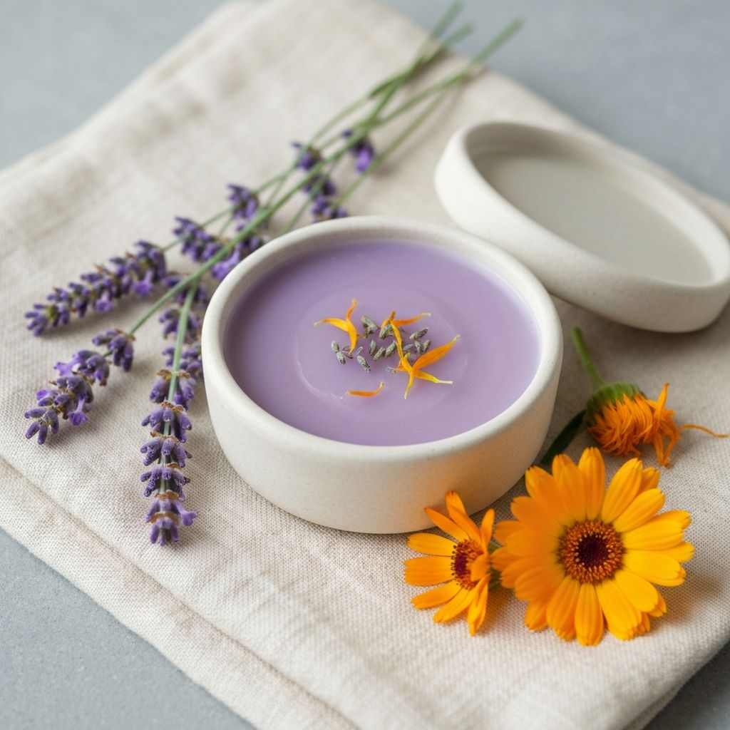 Soothing balm with botanical ingredients